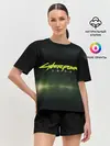 Женская пижама с шортами / Cyberpunk 2077