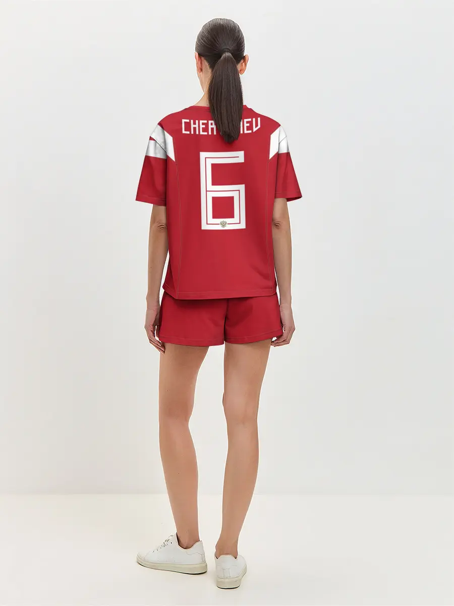 Женская пижама с шортами / Черышев ЧМ 2018