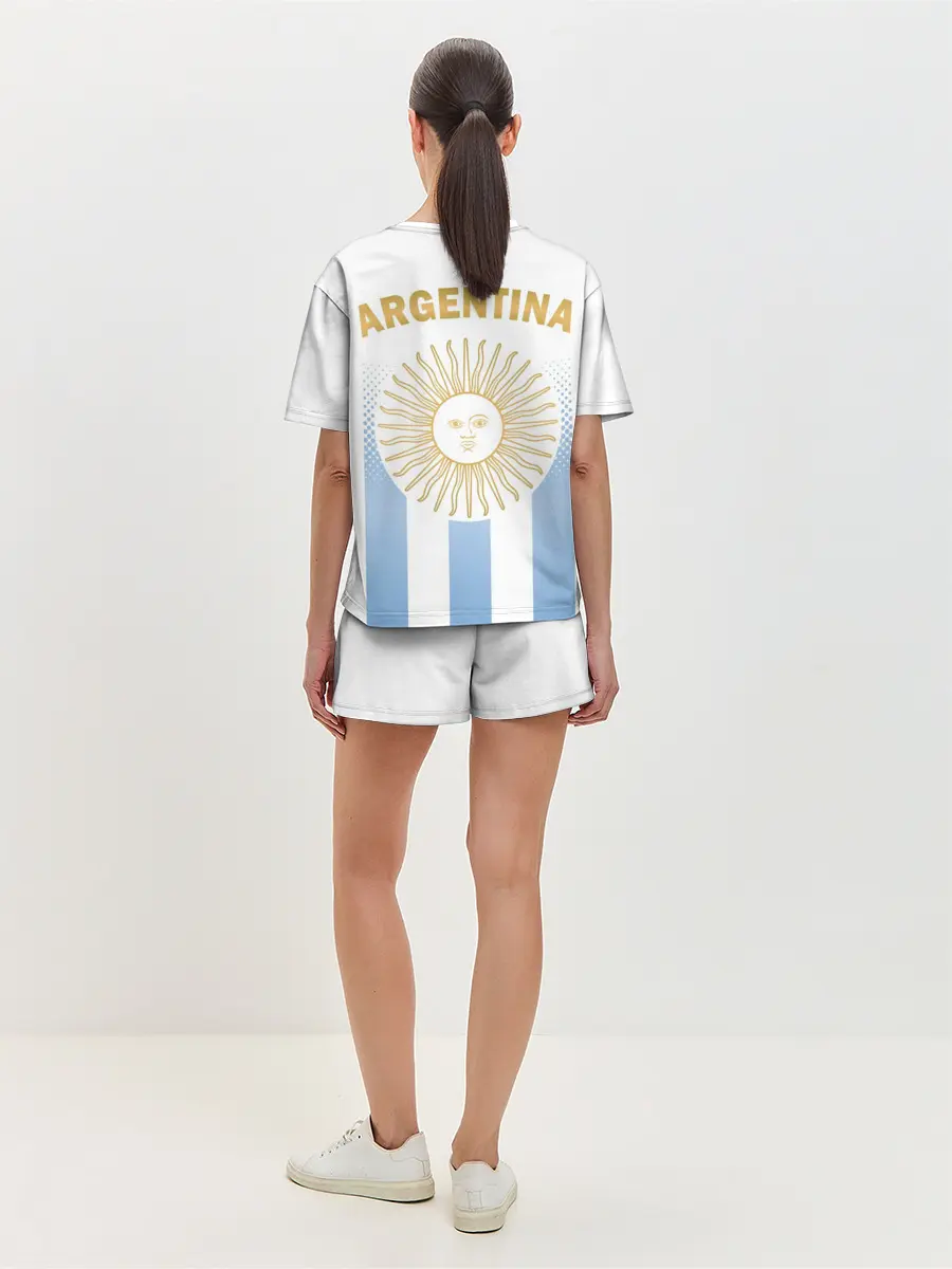 Женская пижама с шортами / Сборная Аргентины