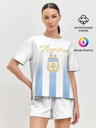 Женская пижама с шортами / Сборная Аргентины