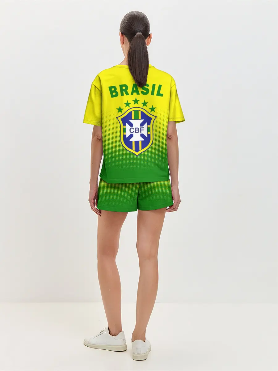 Женская пижама с шортами / Сборная Бразилии
