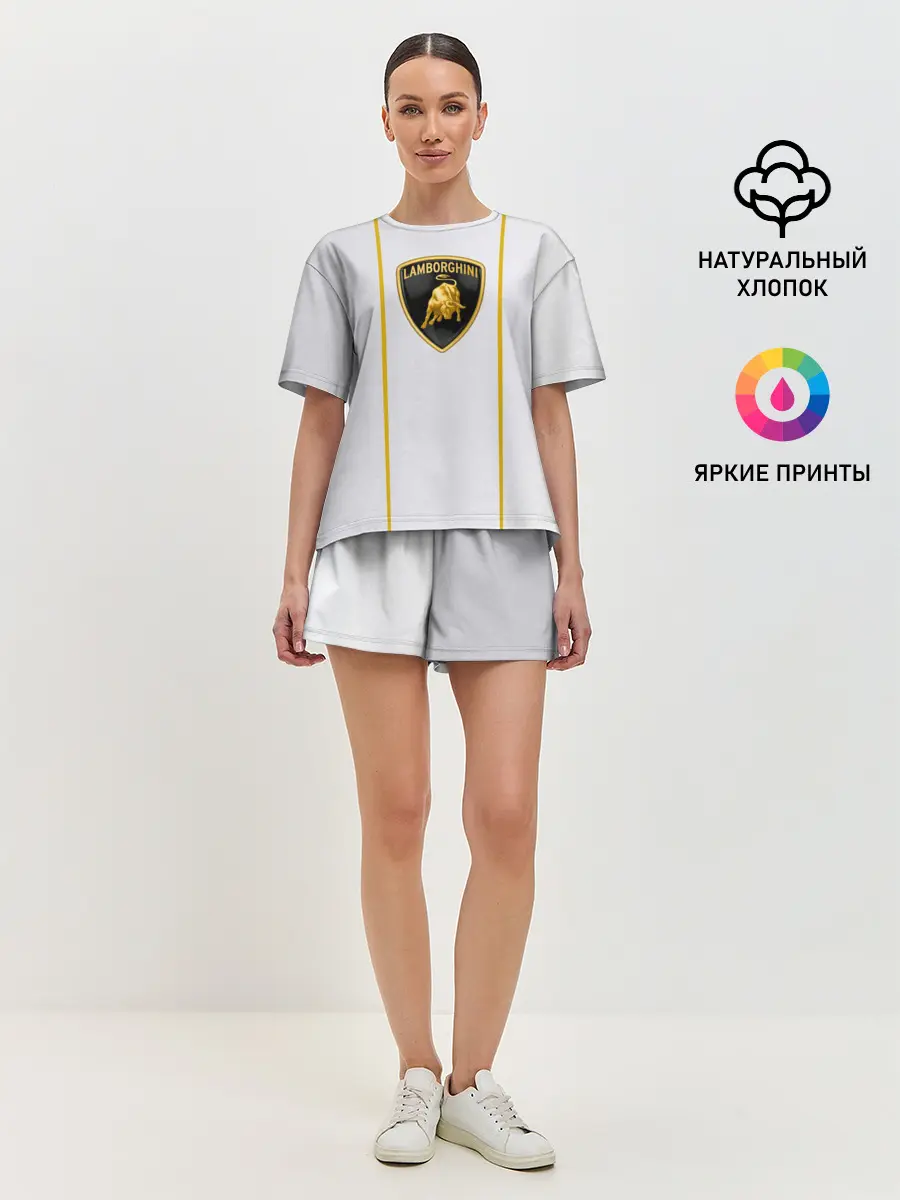 Женская пижама с шортами / LAMBORGHINI.