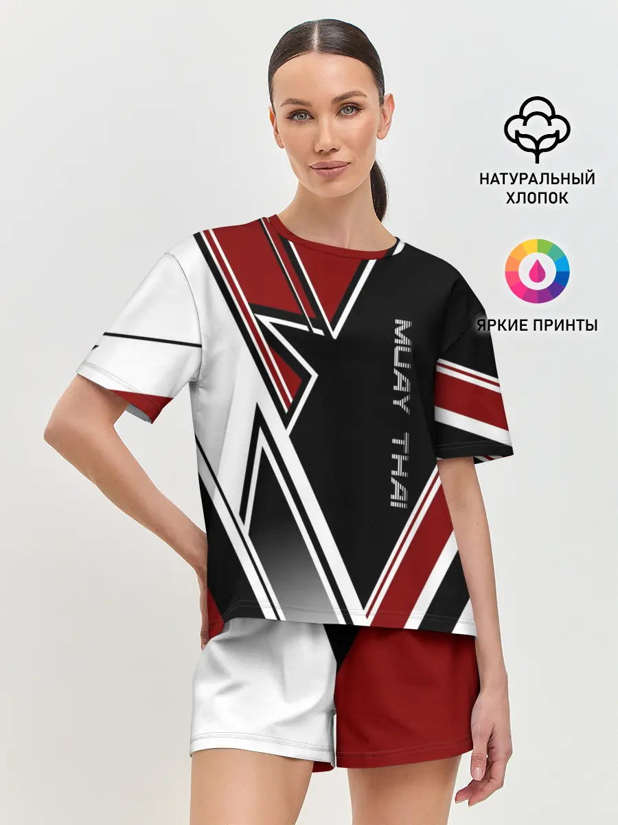 Женская пижама с шортами / Muay Thai