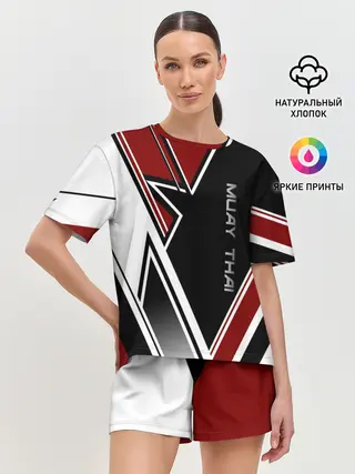 Женская пижама с шортами / Muay Thai