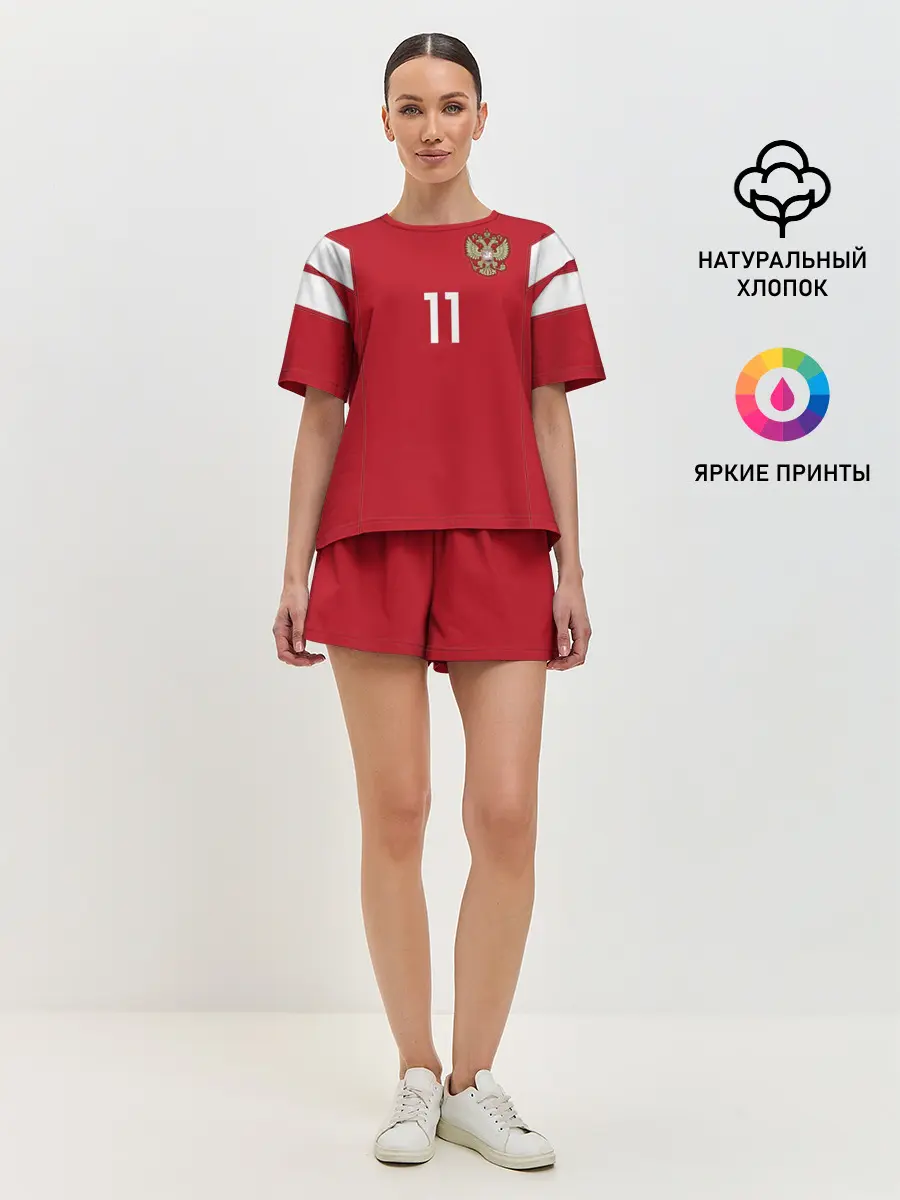 Женская пижама с шортами / Зобнин ЧМ 2018