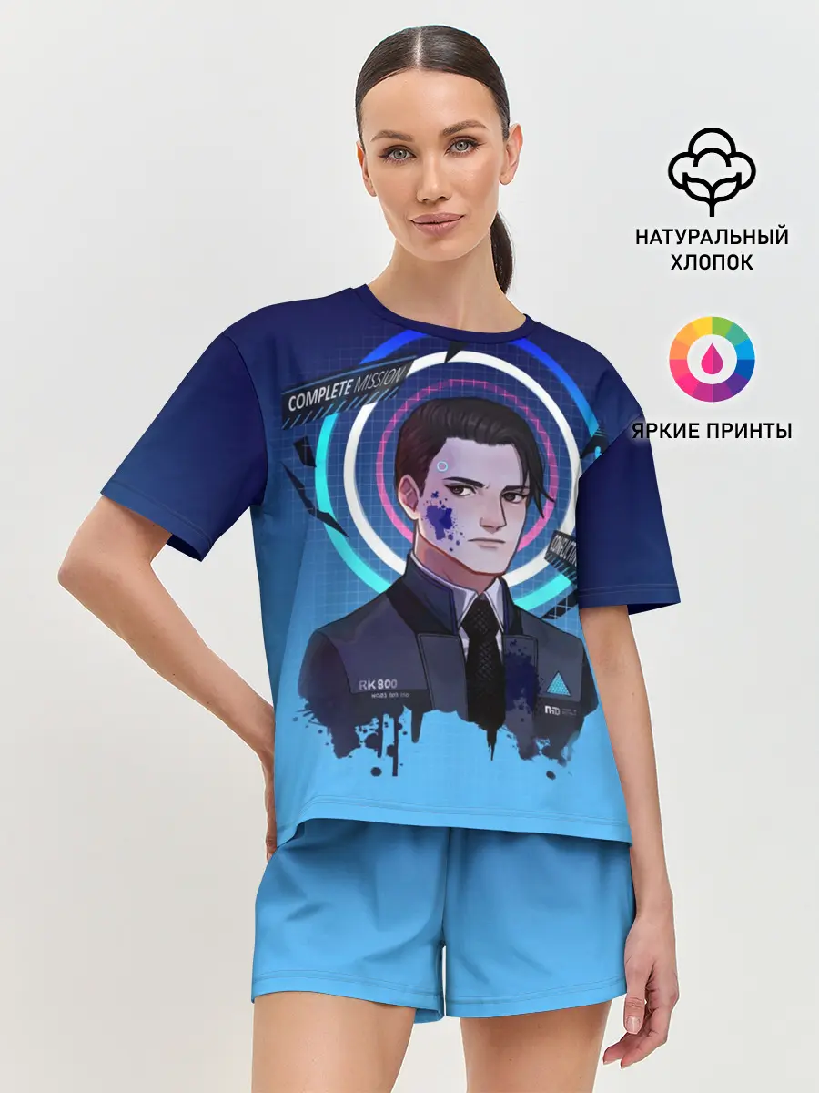 Женская пижама с шортами / Detroit: Become Human