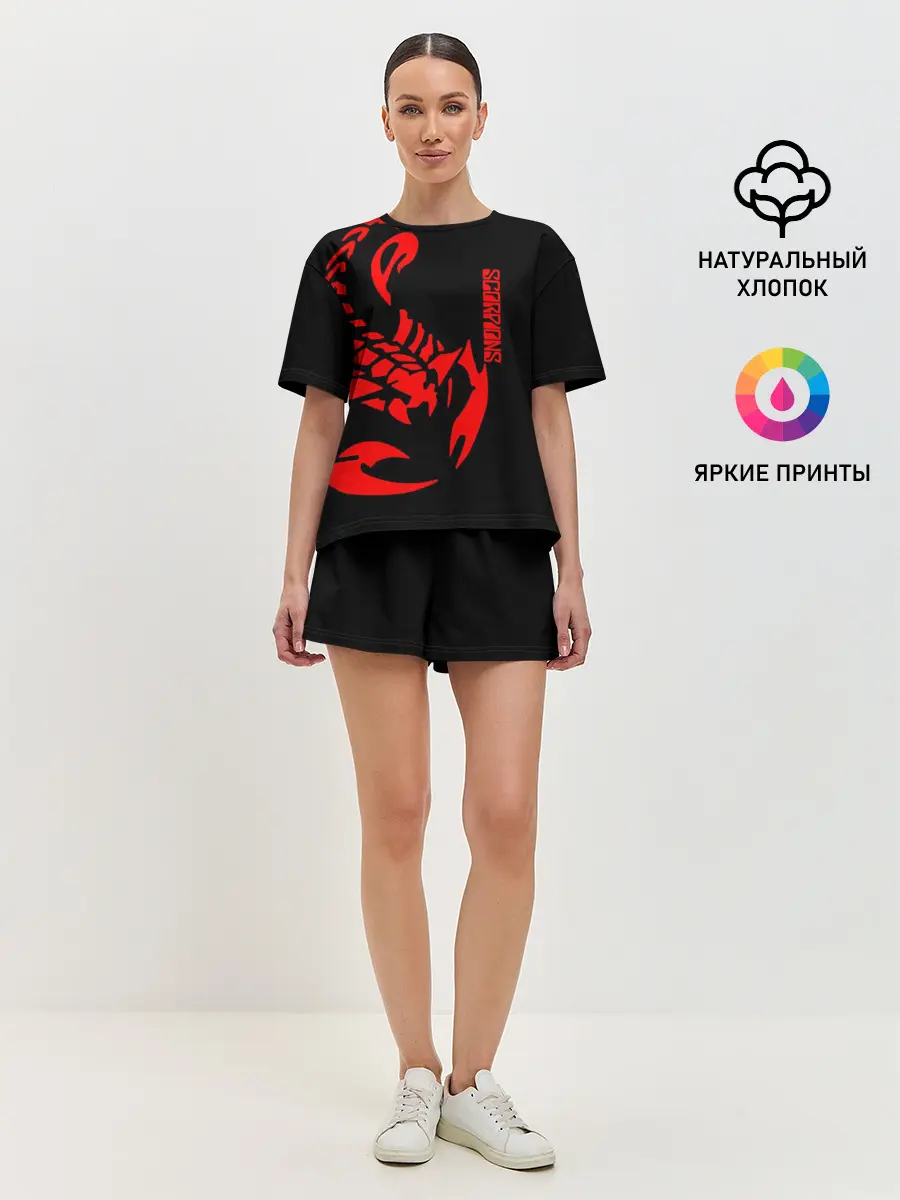 Женская пижама с шортами / Scorpions