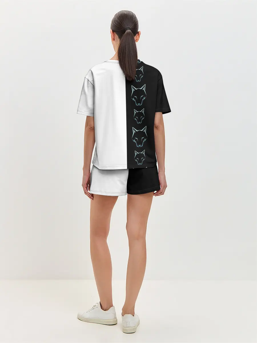 Женская пижама с шортами / Дикое обоняние