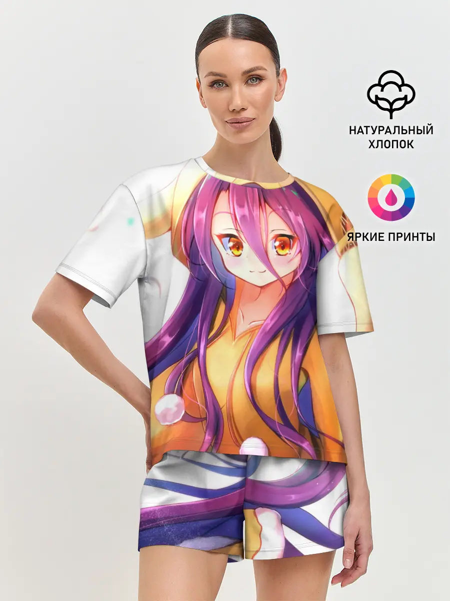 Женская пижама с шортами / Кигуруми Аниме