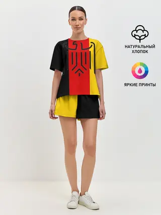 Женская пижама с шортами / German eagle