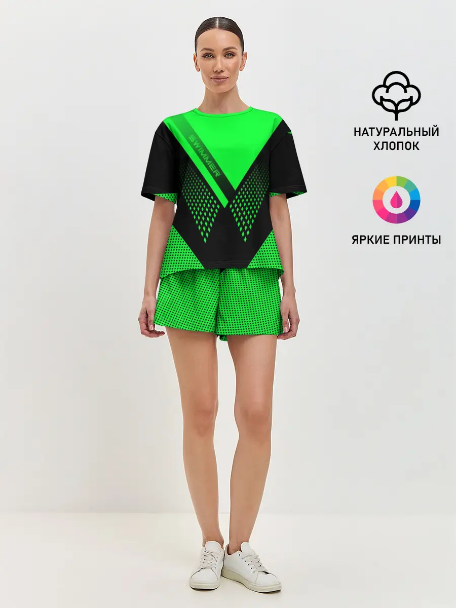 Женская пижама с шортами / Swimmer