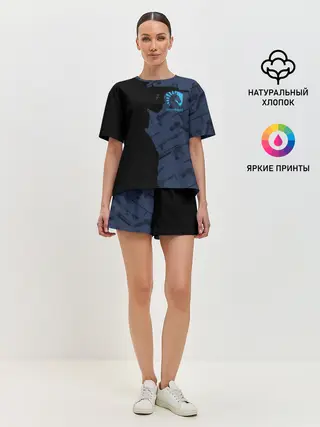 Женская пижама с шортами / TEAM LIQUID E-SPORT CS GO