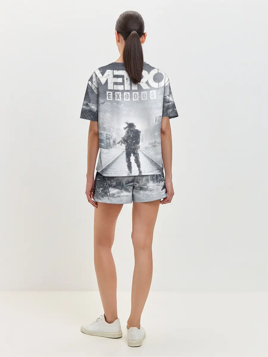 Женская пижама с шортами / Metro Exodus: Артём