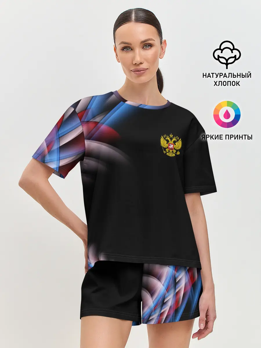 Женская пижама с шортами / Россия