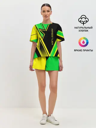 Женская пижама с шортами / Wrestler