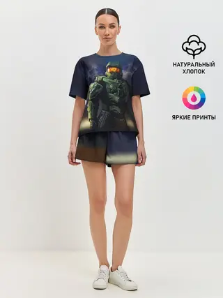 Женская пижама с шортами / Halo