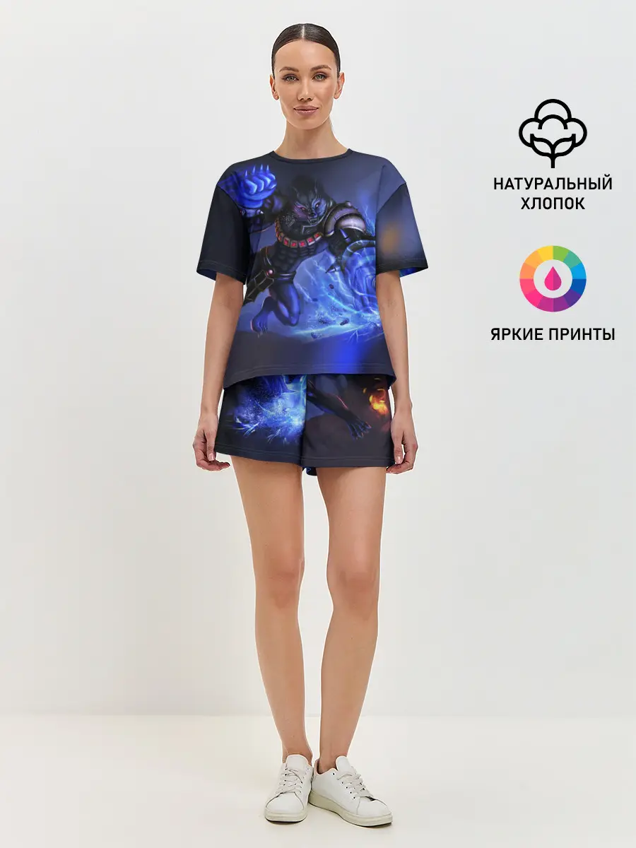 Женская пижама с шортами / Варвик