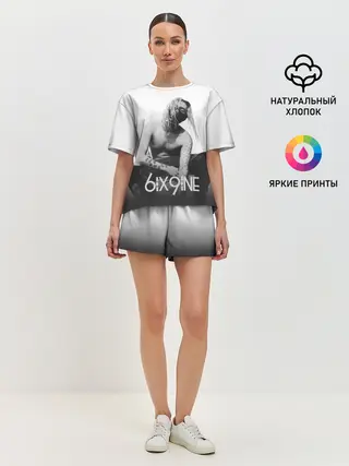 Женская пижама с шортами / 6IX9INE