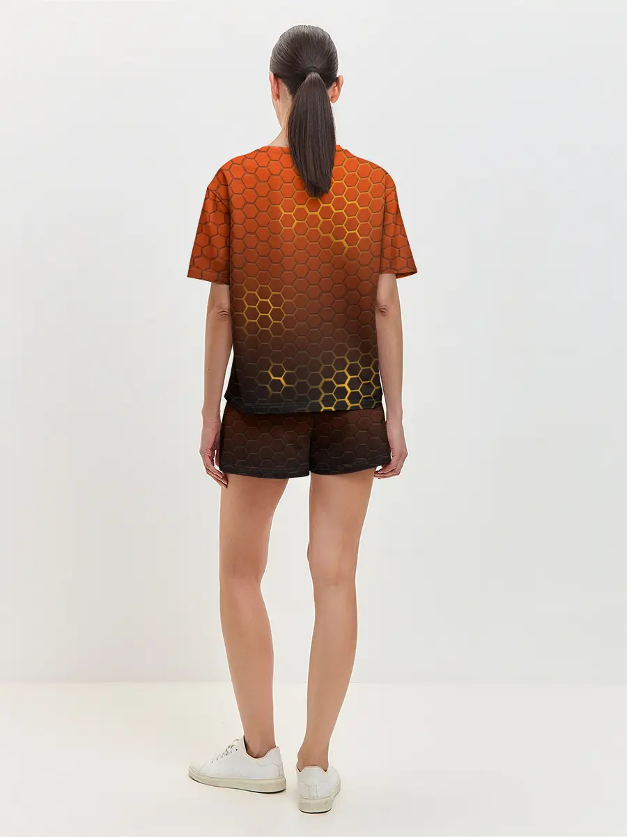 Женская пижама с шортами / СТАЛЬНАЯ БРОНЯ