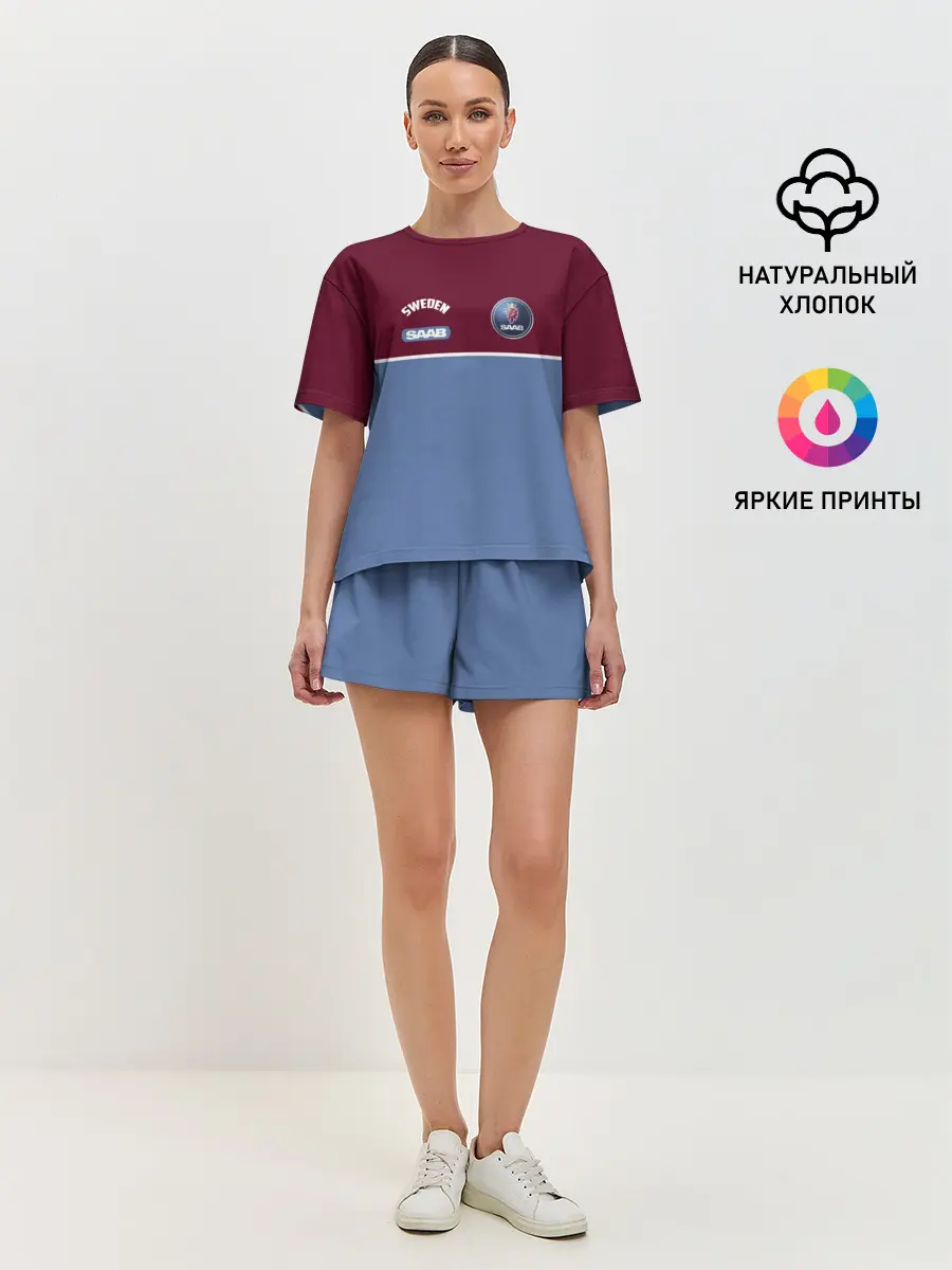 Женская пижама с шортами / Saab