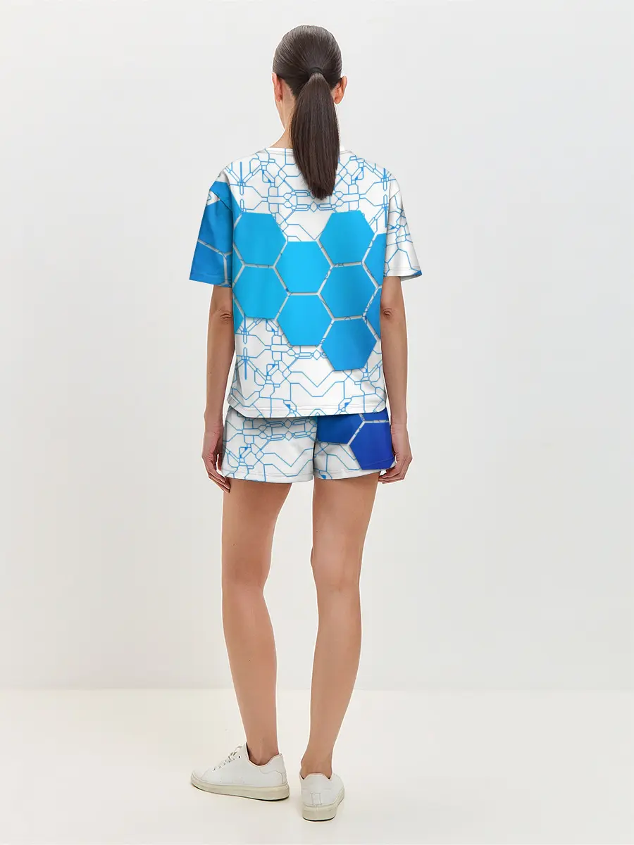 Женская пижама с шортами / Detroit: become human RK800