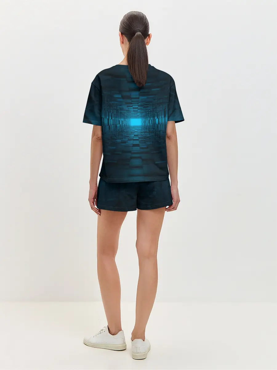 Женская пижама с шортами / CYBERPUNK 2077