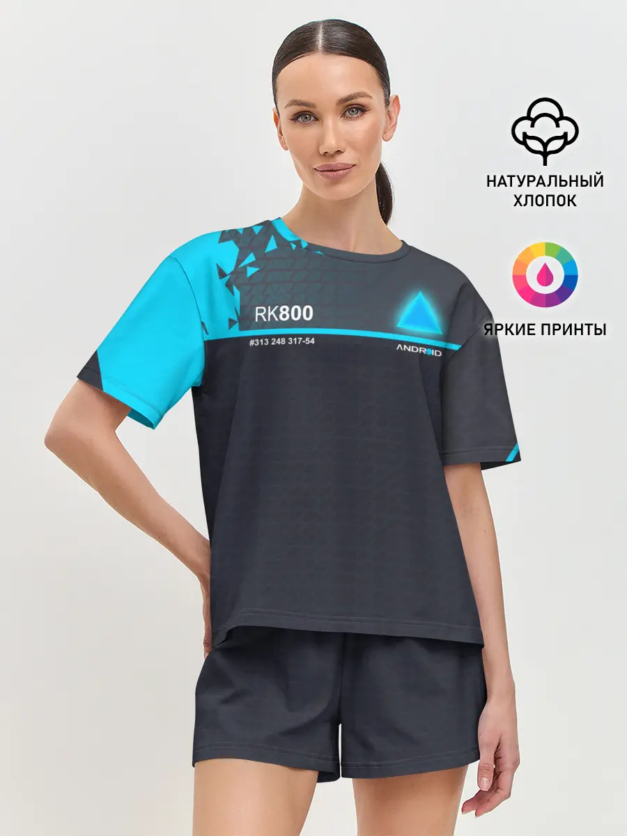 Женская пижама с шортами / RK 800 CONNOR