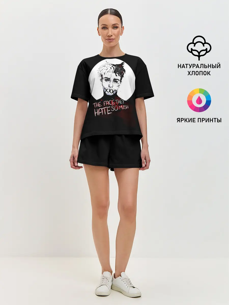 Женская пижама с шортами / THE faceTheY HATE so much