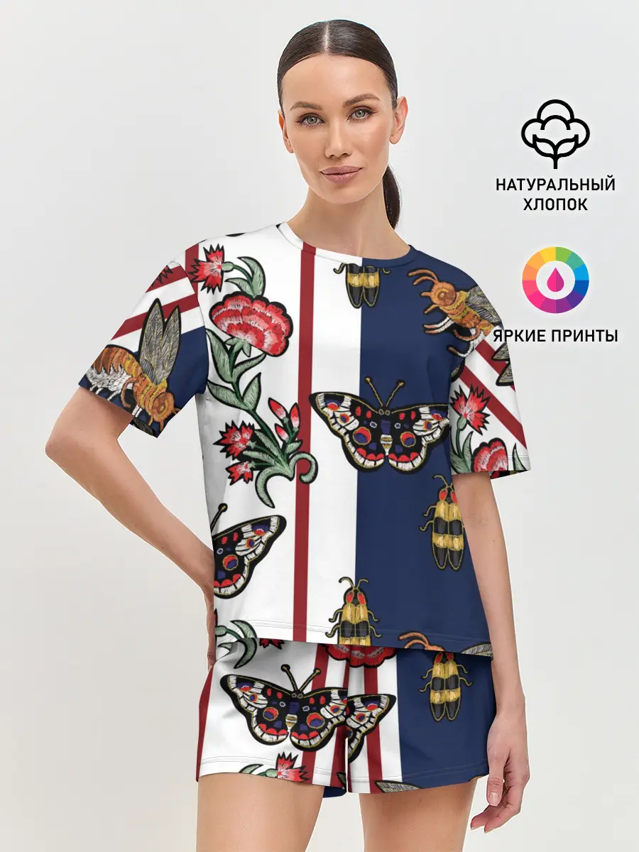 Женская пижама с шортами / GG