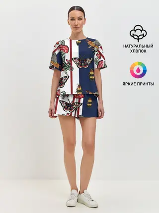 Женская пижама с шортами / GG