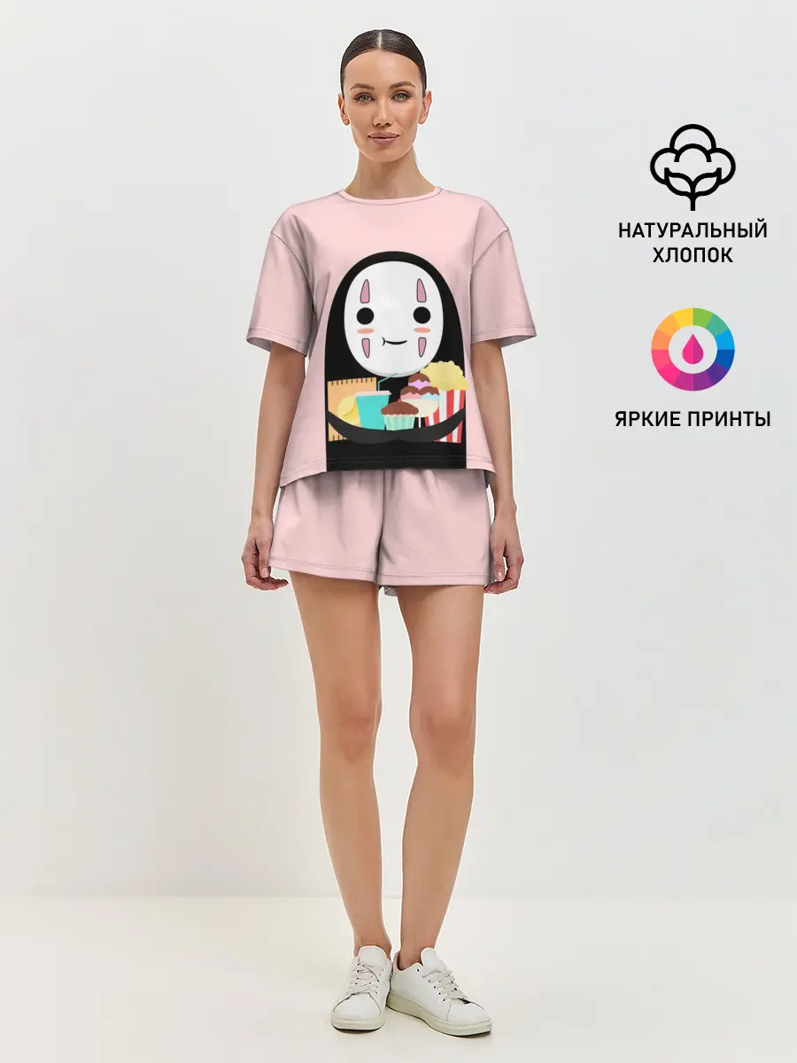 Женская пижама с шортами / Каонаси со вкусняшками