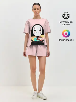 Женская пижама с шортами / Каонаси со вкусняшками
