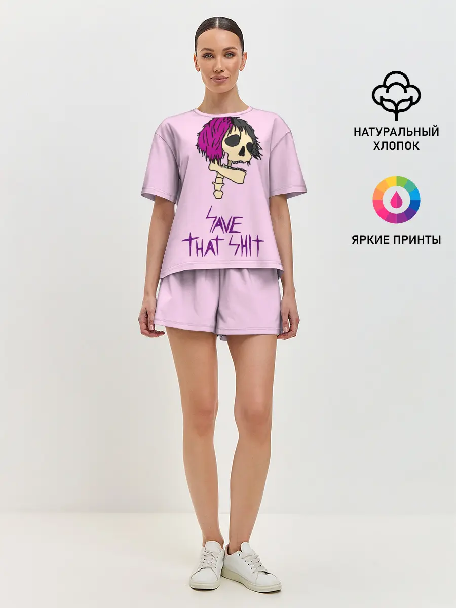 Женская пижама с шортами / Маленький Пип