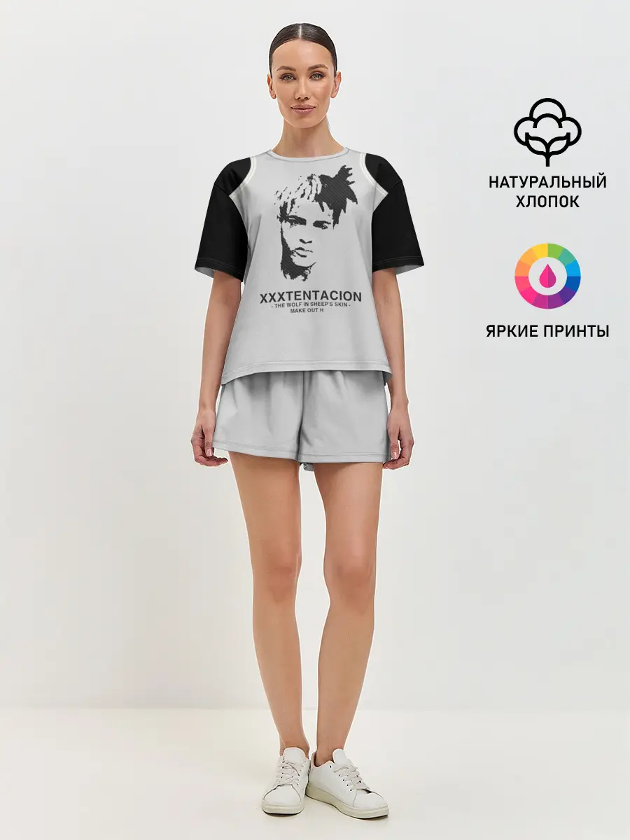 Женская пижама с шортами / XXXTENTACION.