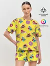 Женская пижама с шортами / Pop Art