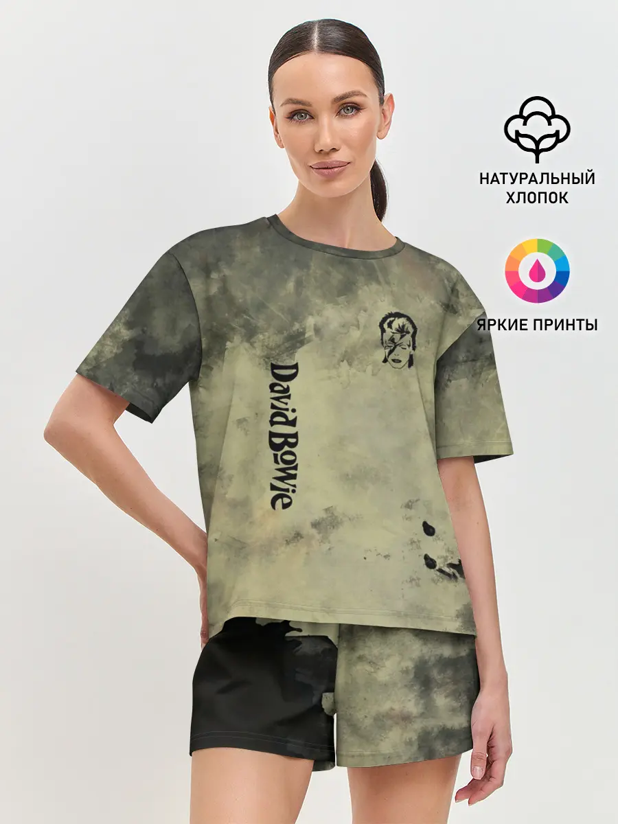 Женская пижама с шортами / David Bowie