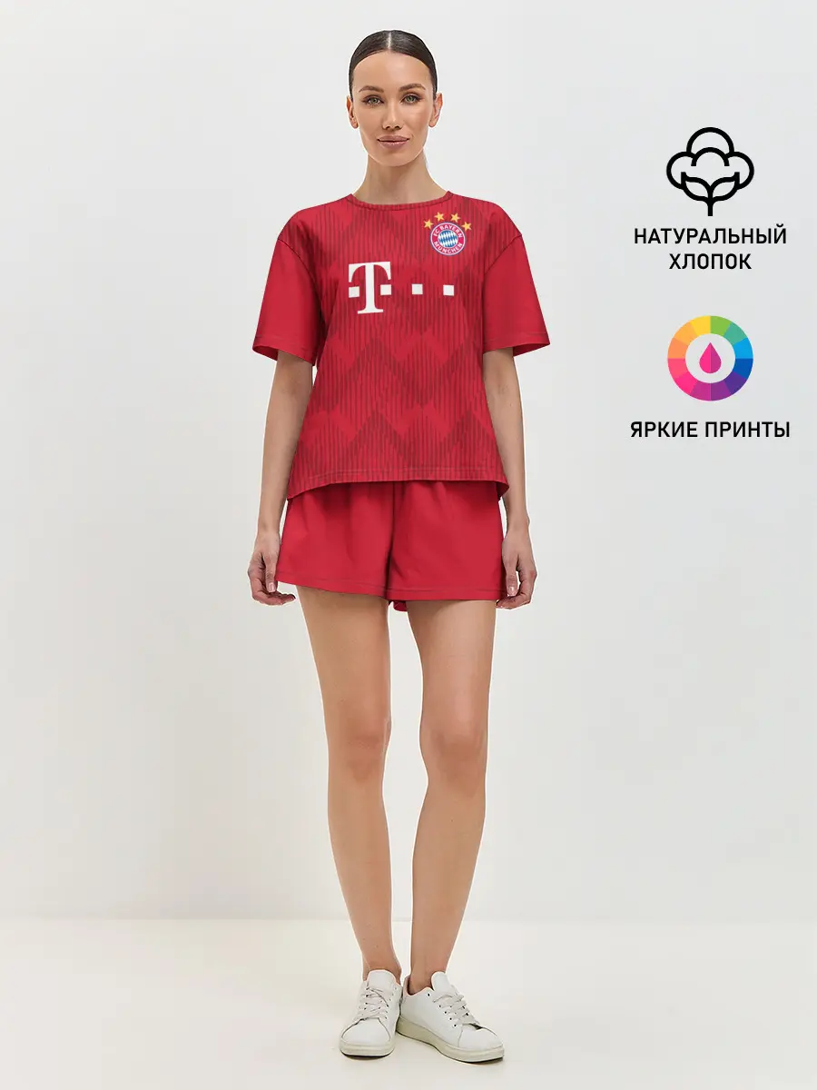 Женская пижама с шортами / Bayern home 18-19