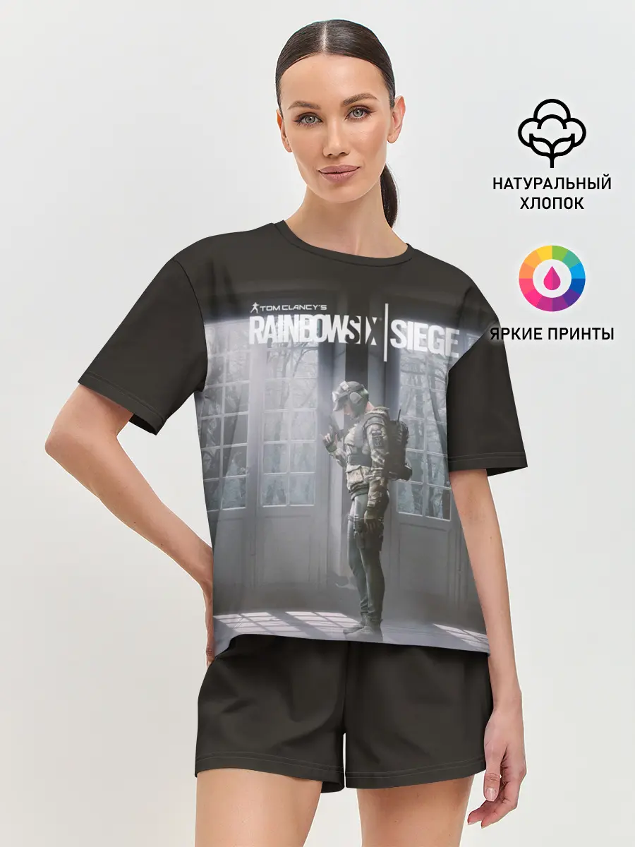 Женская пижама с шортами / Rainbow Six: Patriots