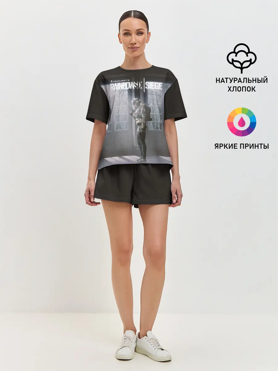 Женская пижама с шортами / Rainbow Six: Patriots
