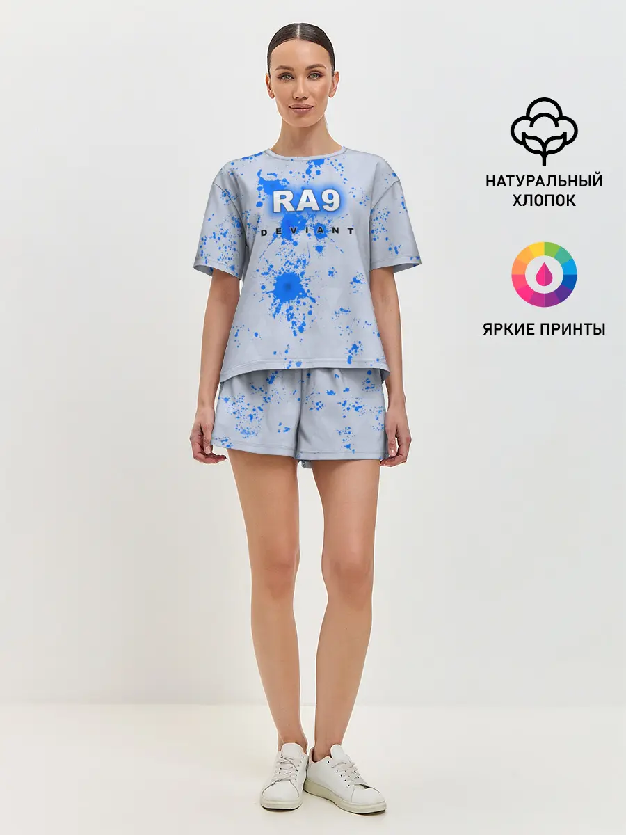 Женская пижама с шортами / RA9