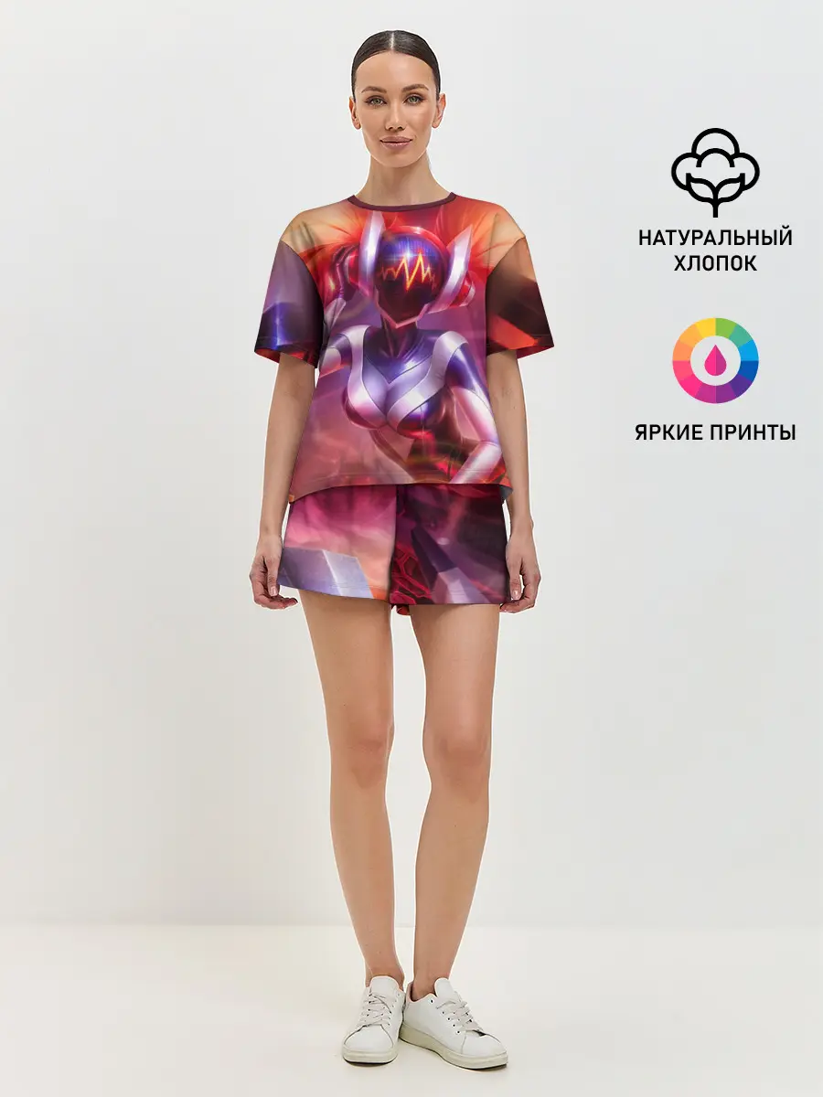 Женская пижама с шортами / DJ Sona | League of Legends