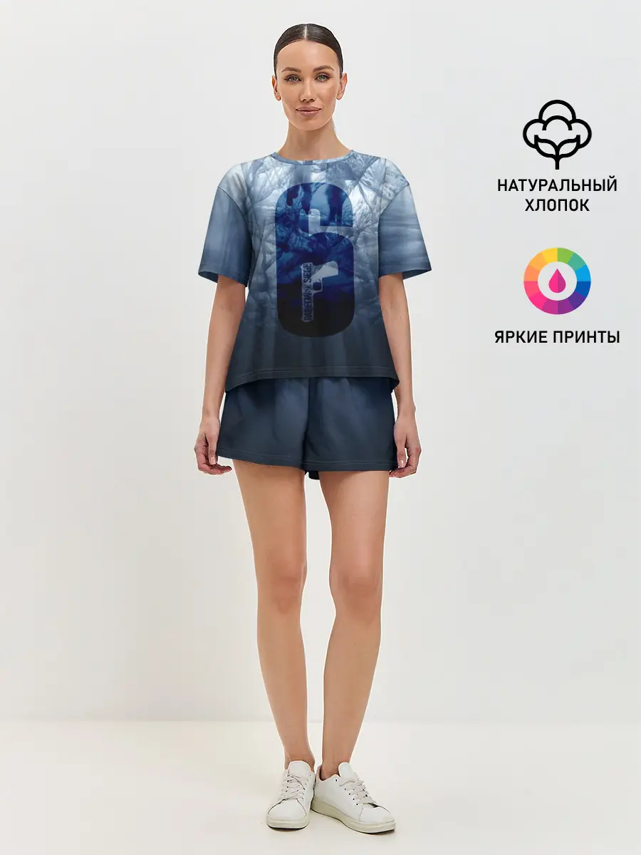 Женская пижама с шортами / RAINBOW SIX SIEGE