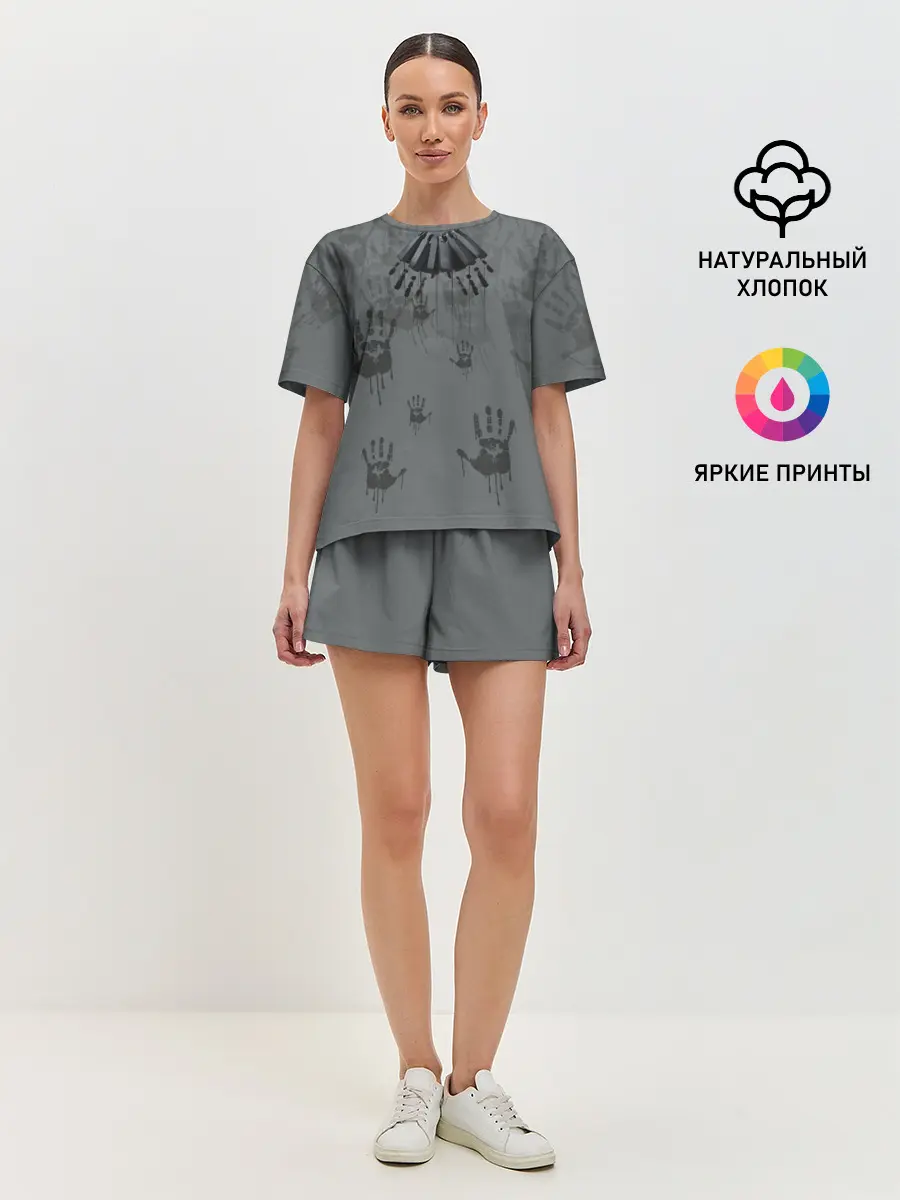 Женская пижама с шортами / DEATH STRANDING