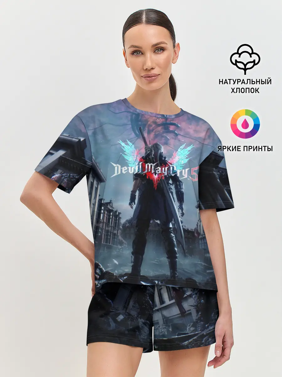 Женская пижама с шортами / DEVIL MAY CRY 5