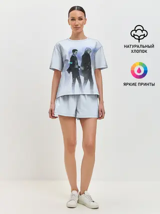 Женская пижама с шортами / HANK & CONNOR
