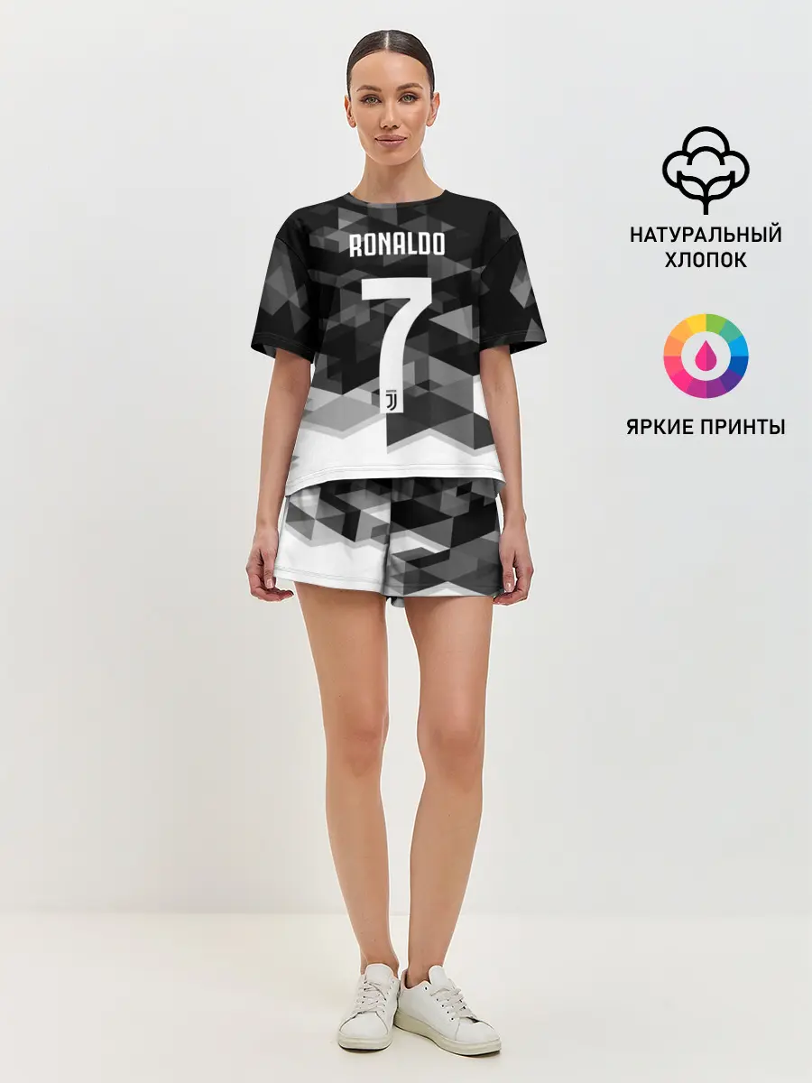 Женская пижама с шортами / RONALDO JUVE SPORT