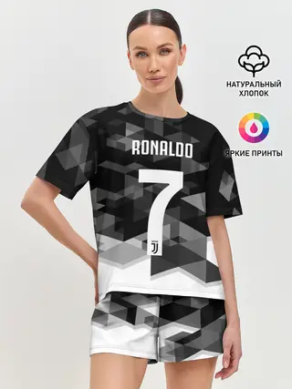 Женская пижама с шортами / RONALDO JUVE SPORT