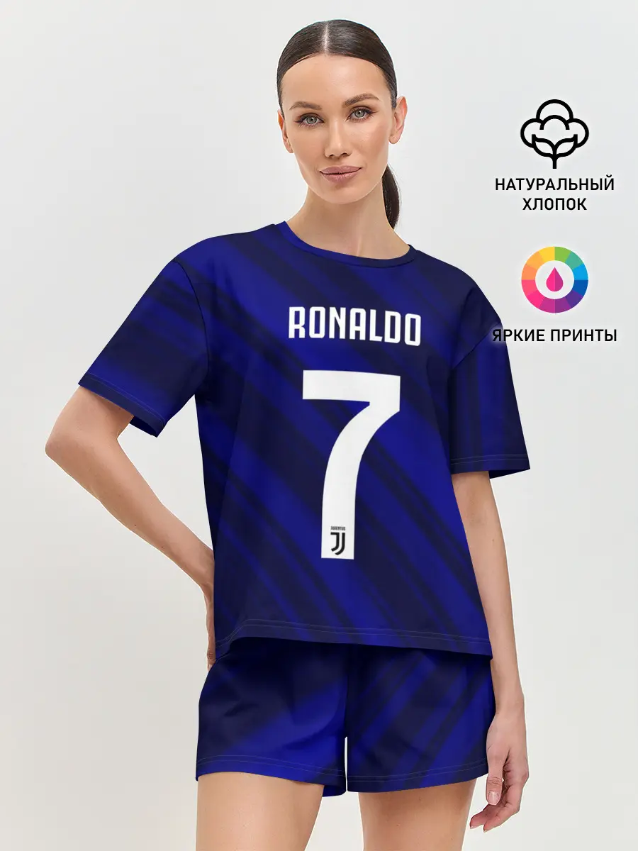 Женская пижама с шортами / RONALDO JUVE SPORT
