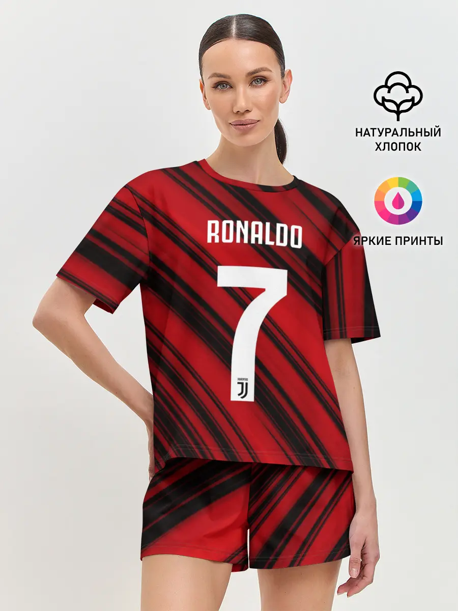 Женская пижама с шортами / RONALDO JUVE SPORT