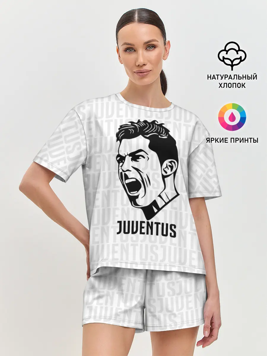 Женская пижама с шортами / RONALDO JUVE SPORT